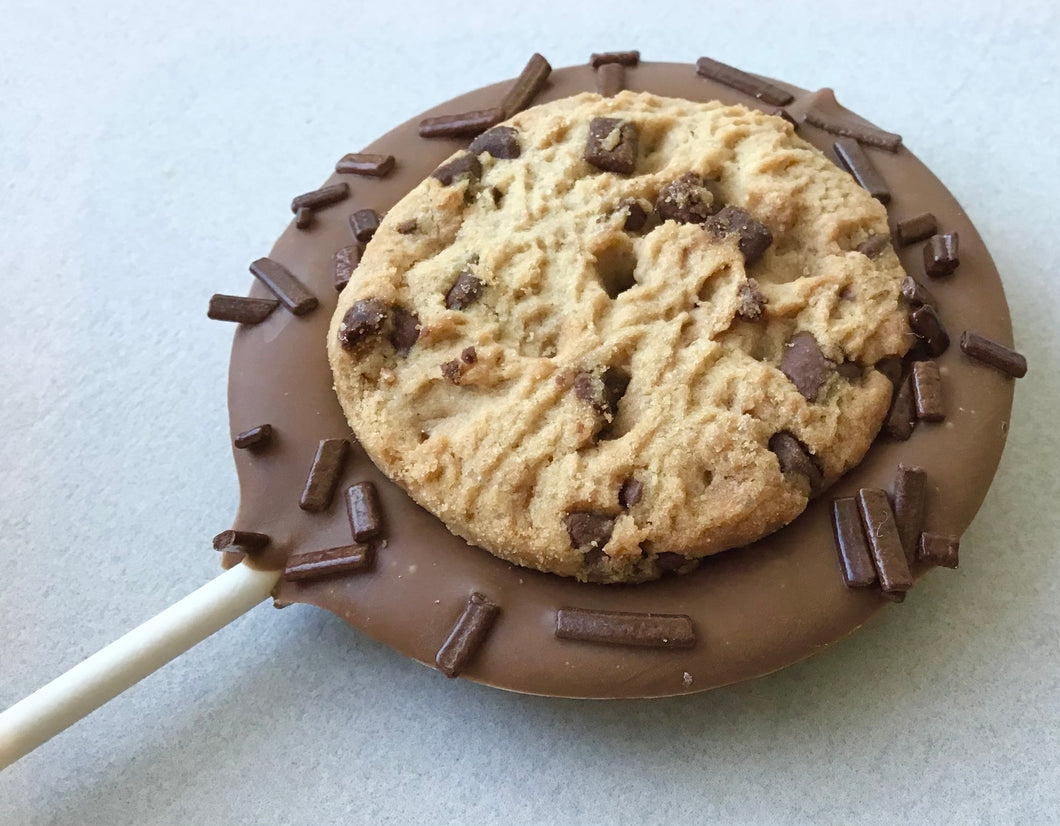 Chocolate Chip Cookie Lollipop