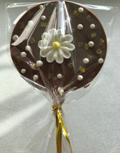 Load image into Gallery viewer, Daisy chocolate Lolly
