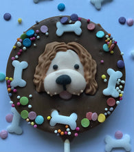 Load image into Gallery viewer, Doggie Milk Chocolate Lollies
